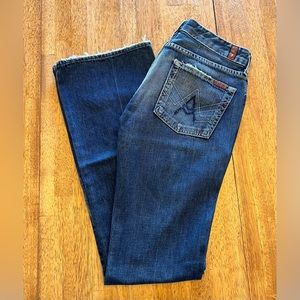 7s “ Low rise Long inseam A Pocket Jeans”